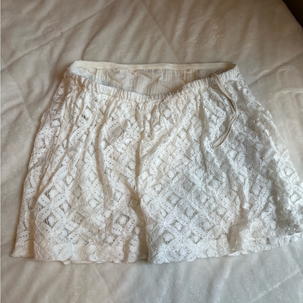Elegant White Lace Women top